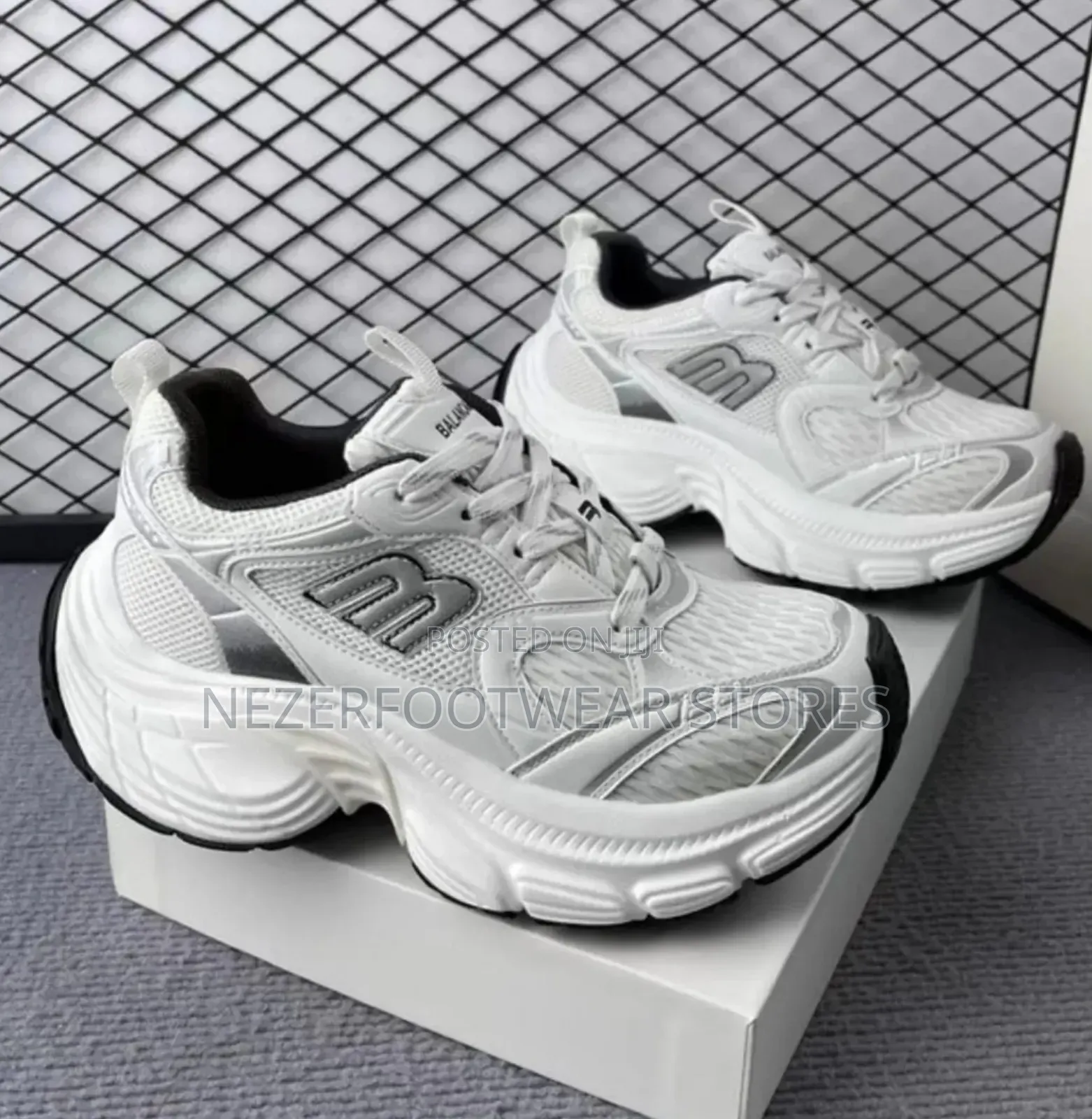 Original Balenciaga High Sole Sneakers.
