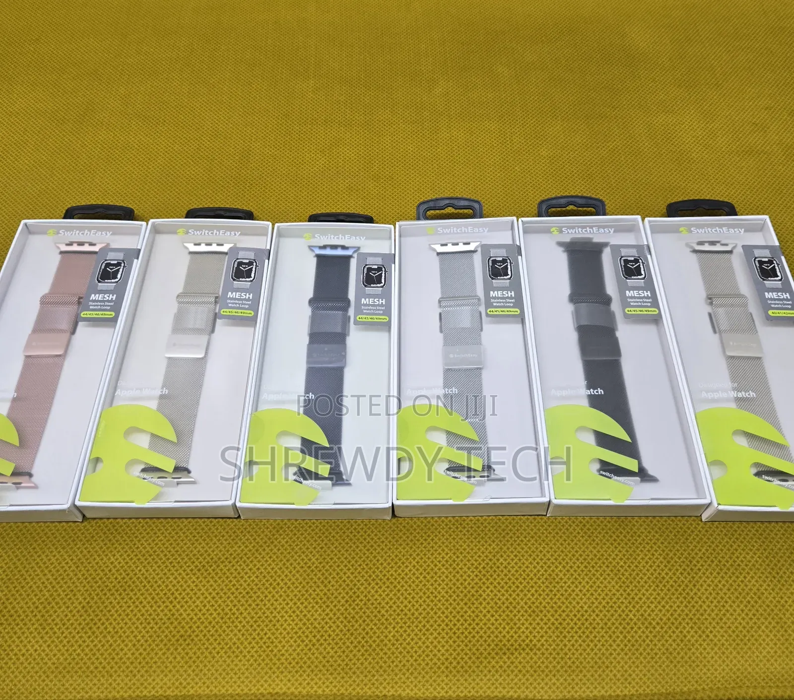 Apple Watch Stainless Steel Mesh Loop