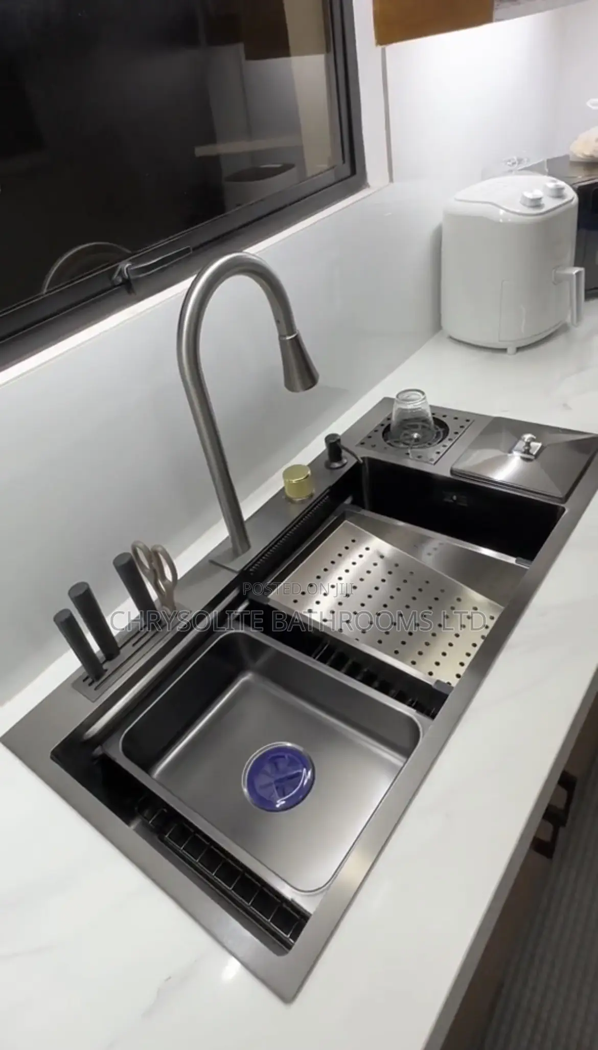 Workstation Kitchen Sink