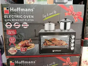 Electric Oven With Hot Plate - 55l