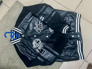 Brand New Black Varsity Jacket – XXL