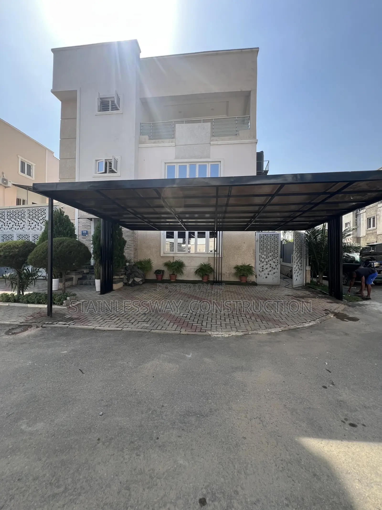 Two Cars Parking Space @