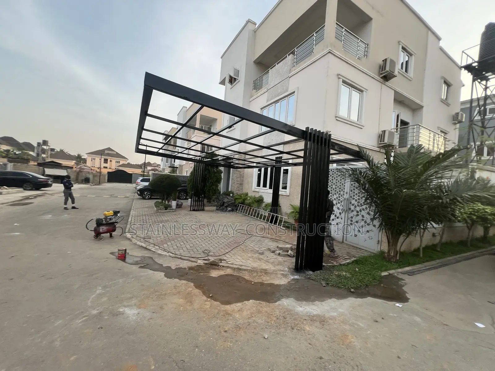 Two Cars Parking Space @