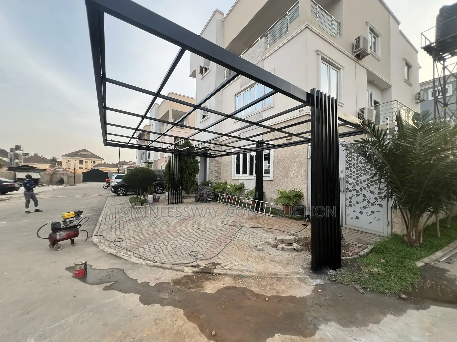 Two Cars Parking Space @