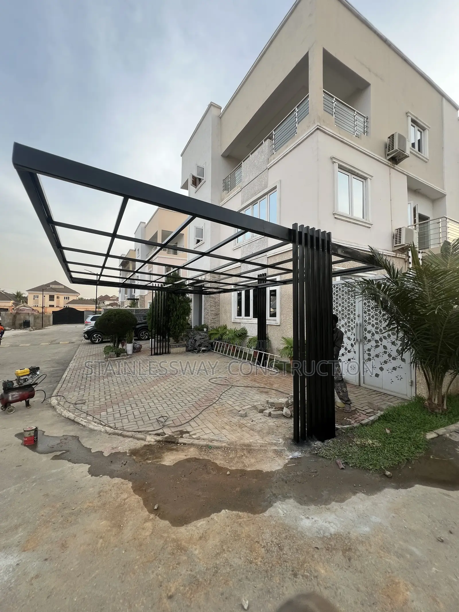 Two Cars Parking Space @