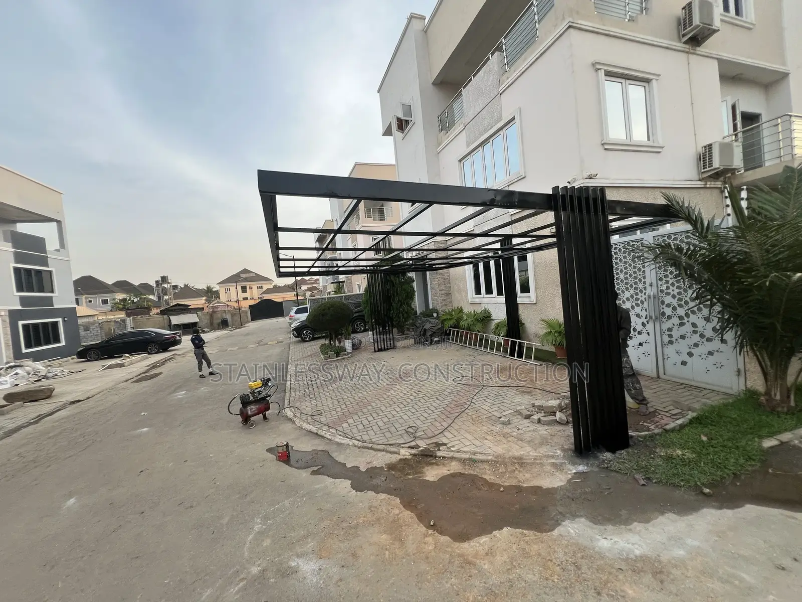 Two Cars Parking Space @