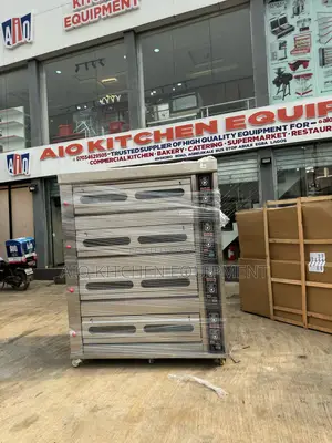 Gas Baking Oven 4 Deck 16 Tray