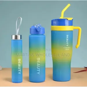 Portable Gradient-colored Water Bottles
