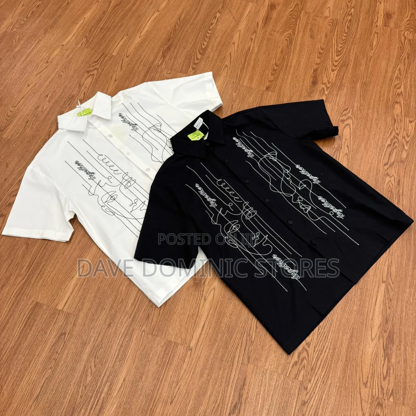 Art Patterened Button Shirt