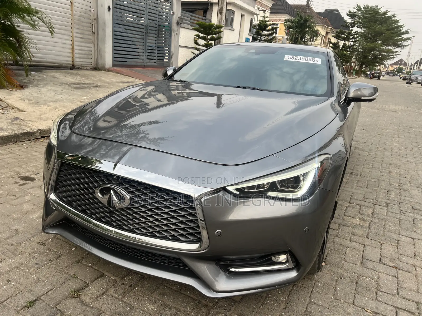 Infiniti Q60 2017 Gray