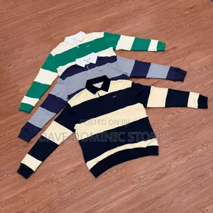 Covernat Striped Polo Longsleeve