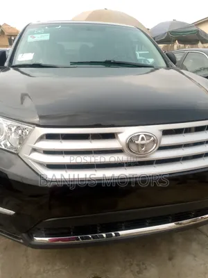 Toyota Highlander Limited 2012 Black