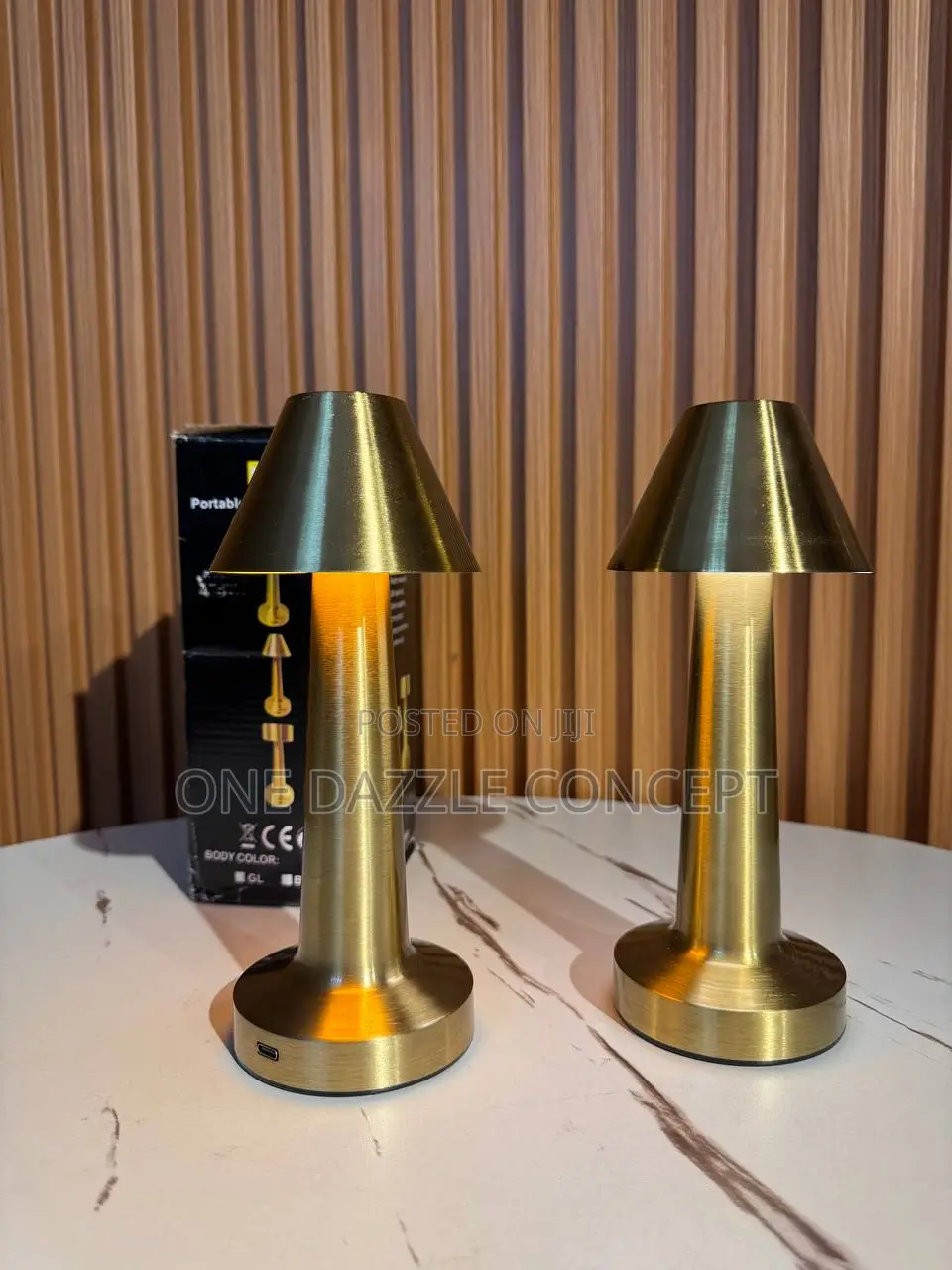 Rechargeable Table Lamps / Tabel Restaurant Decor