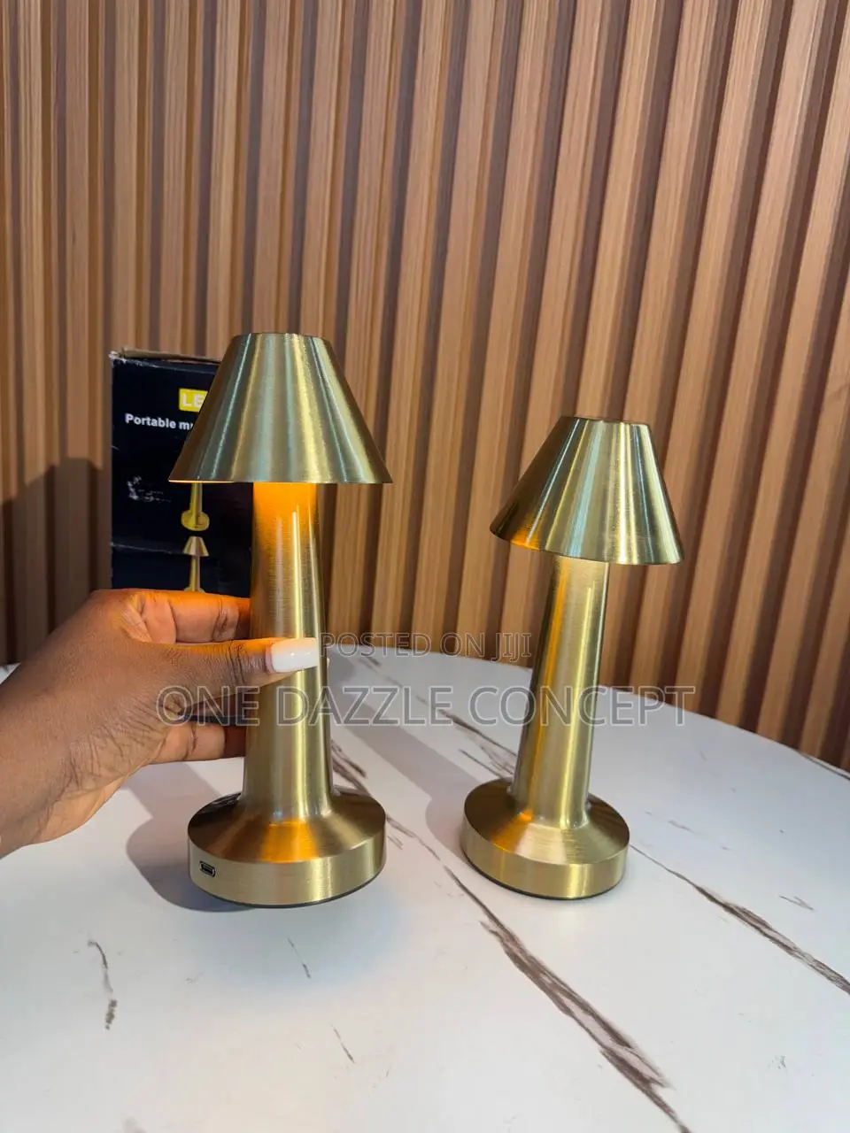 Rechargeable Table Lamps / Tabel Restaurant Decor