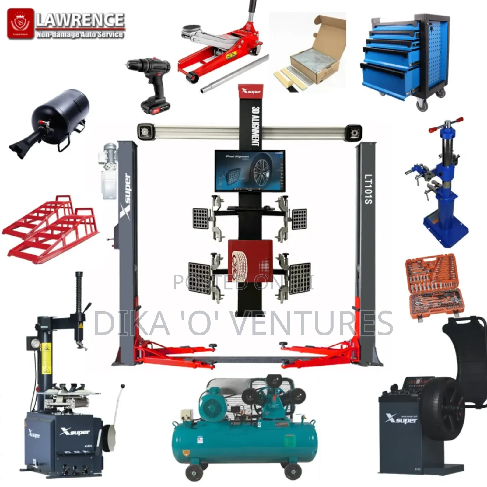 Tools Wheel Balancer 4 Post