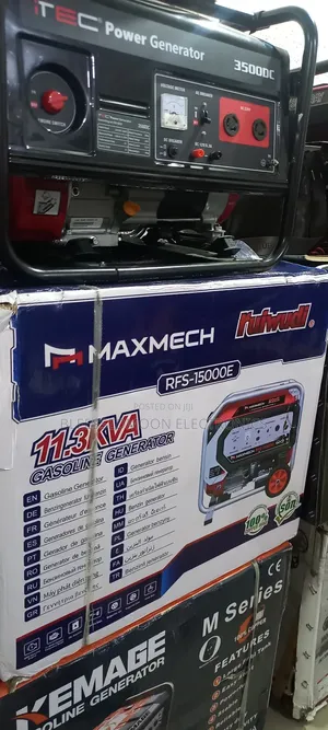 Maxmech Extra Power Full Cooper Coil Generator for Heavy Loads 11.3kva