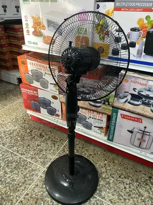 Solar Powered Rechargeable Standing Solar Fan