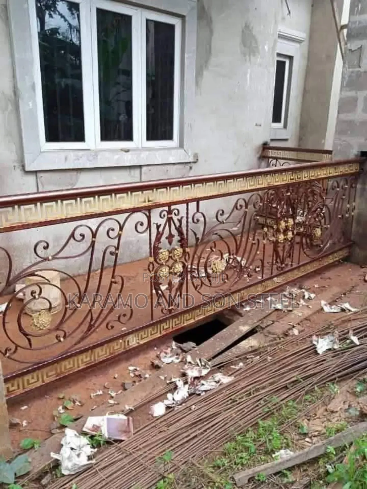 Wrought Iron Rails