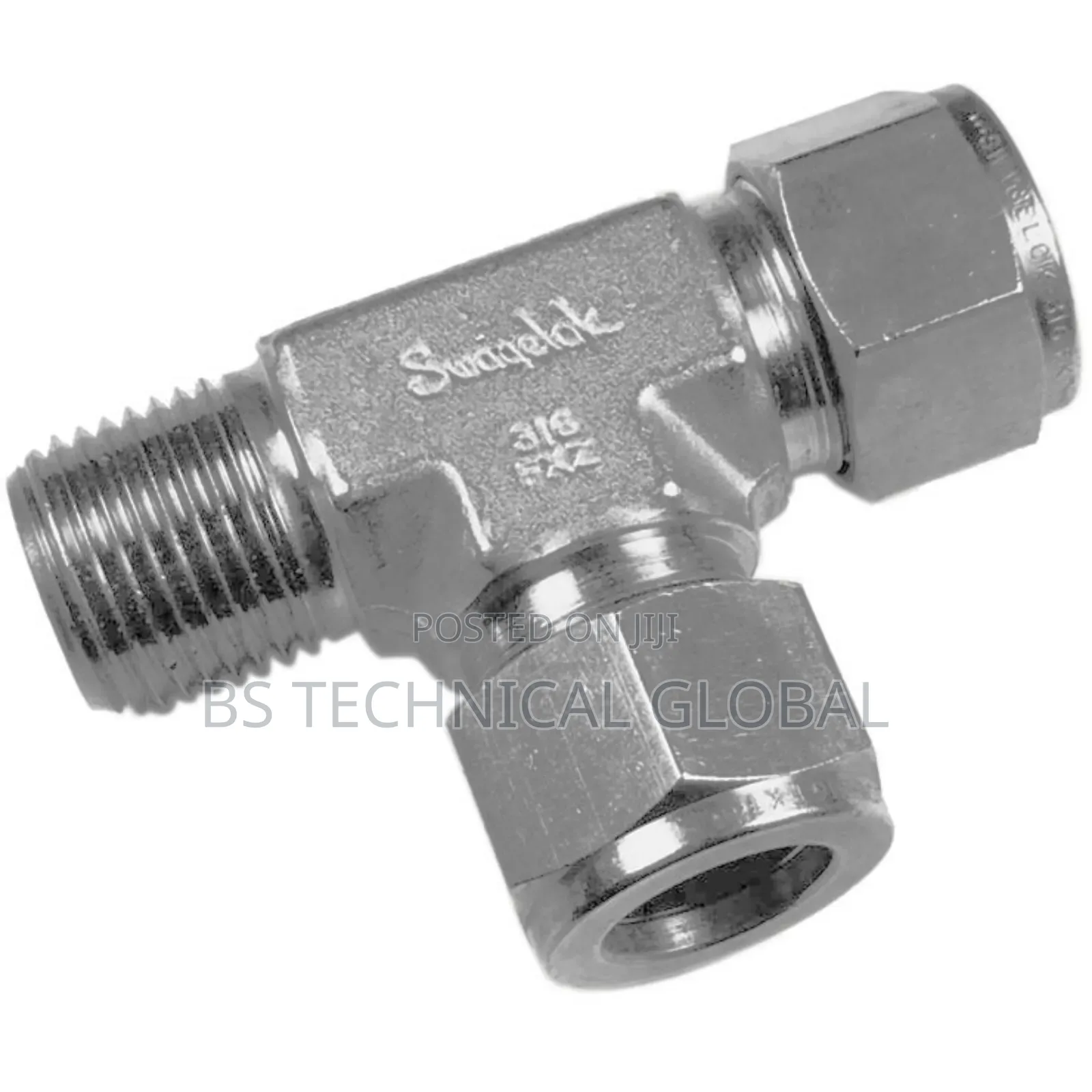10mm Od X 1/4" NPT Tee
