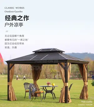 New Modern Foreign Outdoor Gazebo (3m X 3m)