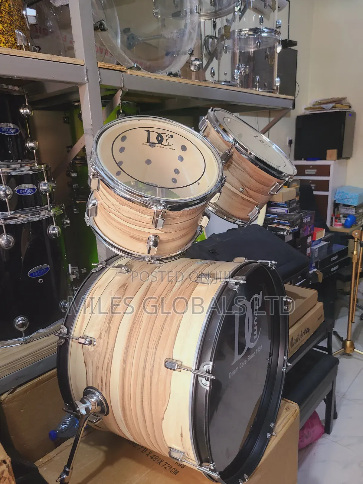 Dc 5set Professional Drum