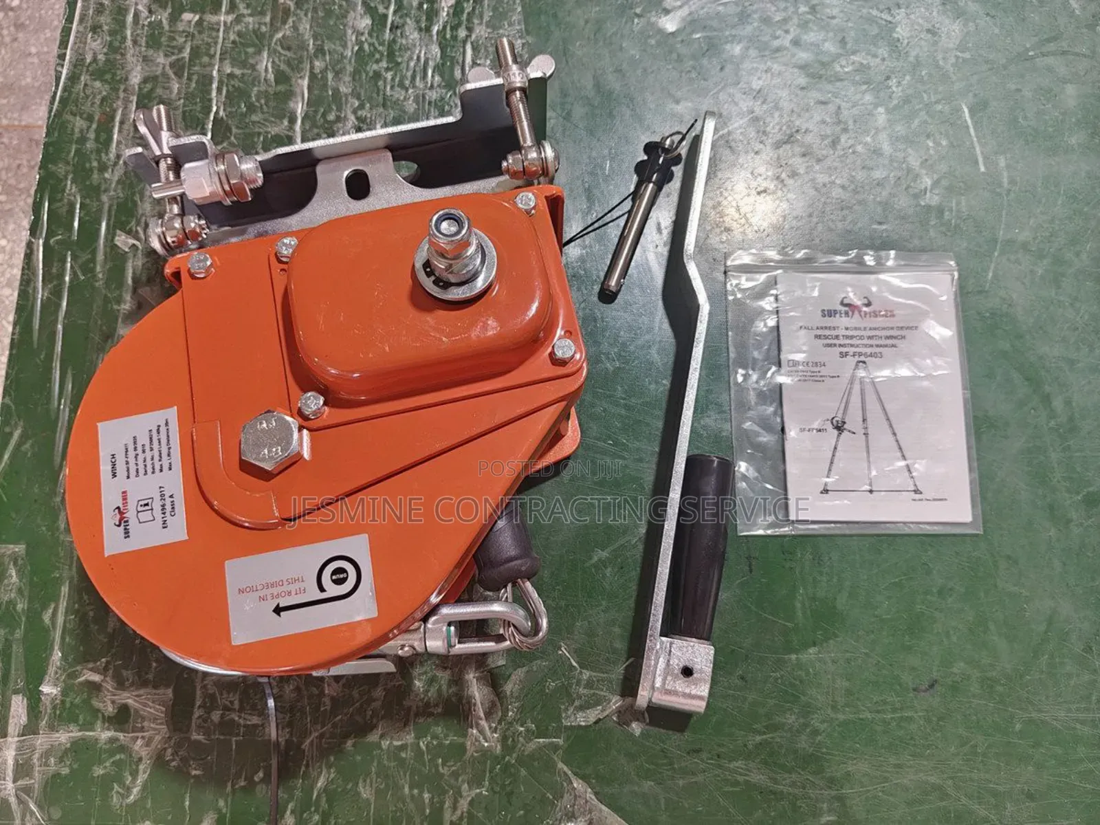 Tripod Stand With Winch for Confine Space Entry