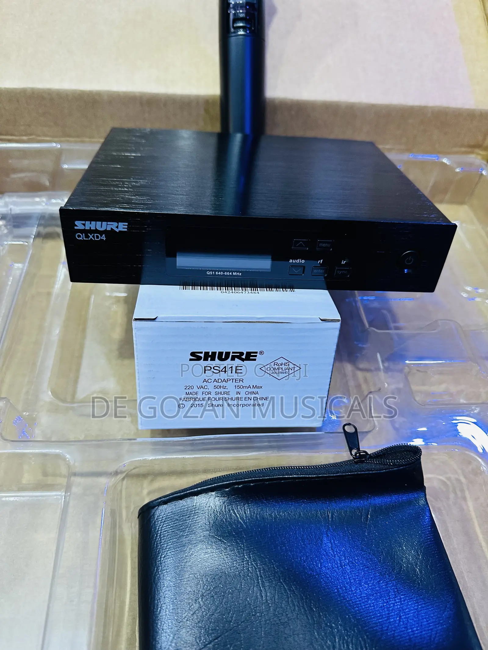 Professional Shure Wireless Qlxd4=Beta87