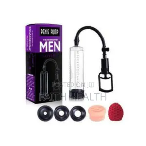 Penis Pump Bigger Longer Penis Deluxe Full Kit Pump Male Sex Toys