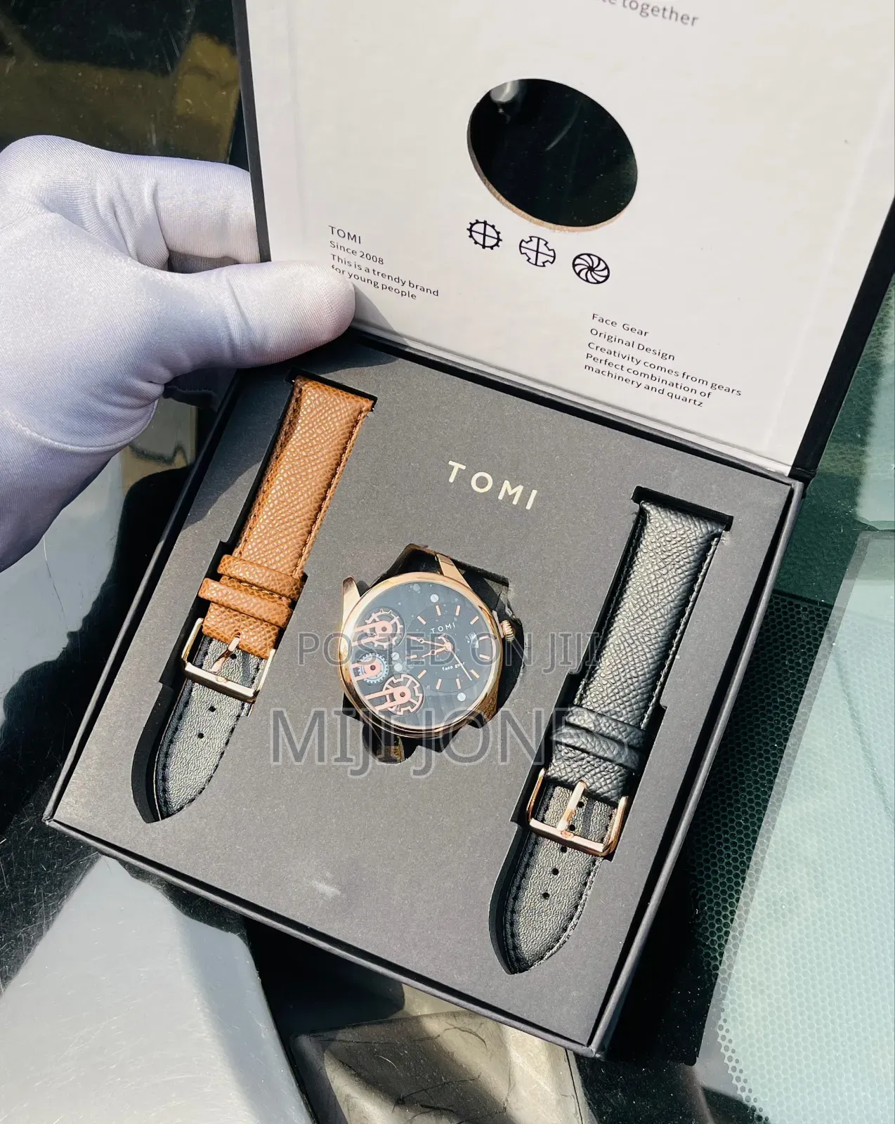 *🔥 Tomi Facegear Premium Watch Set – Bold. Precise. Lit*