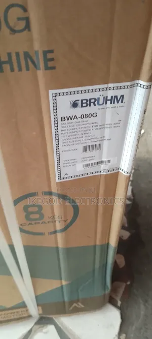 Bruhm Washing Machine Automatic 8kg