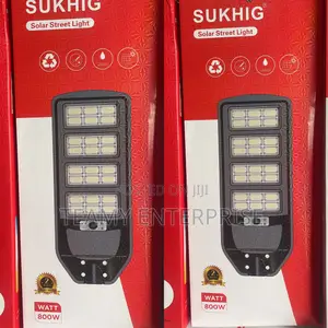 Sukhig 800 Watts All in One Solar Street Light - Security Light/ Panel