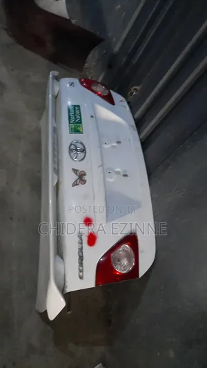 Toyota Corolla 2008 Complete Boot Sports