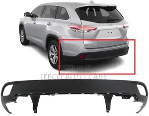 Down Back Bumper Spoiler Highlander 2015-2018