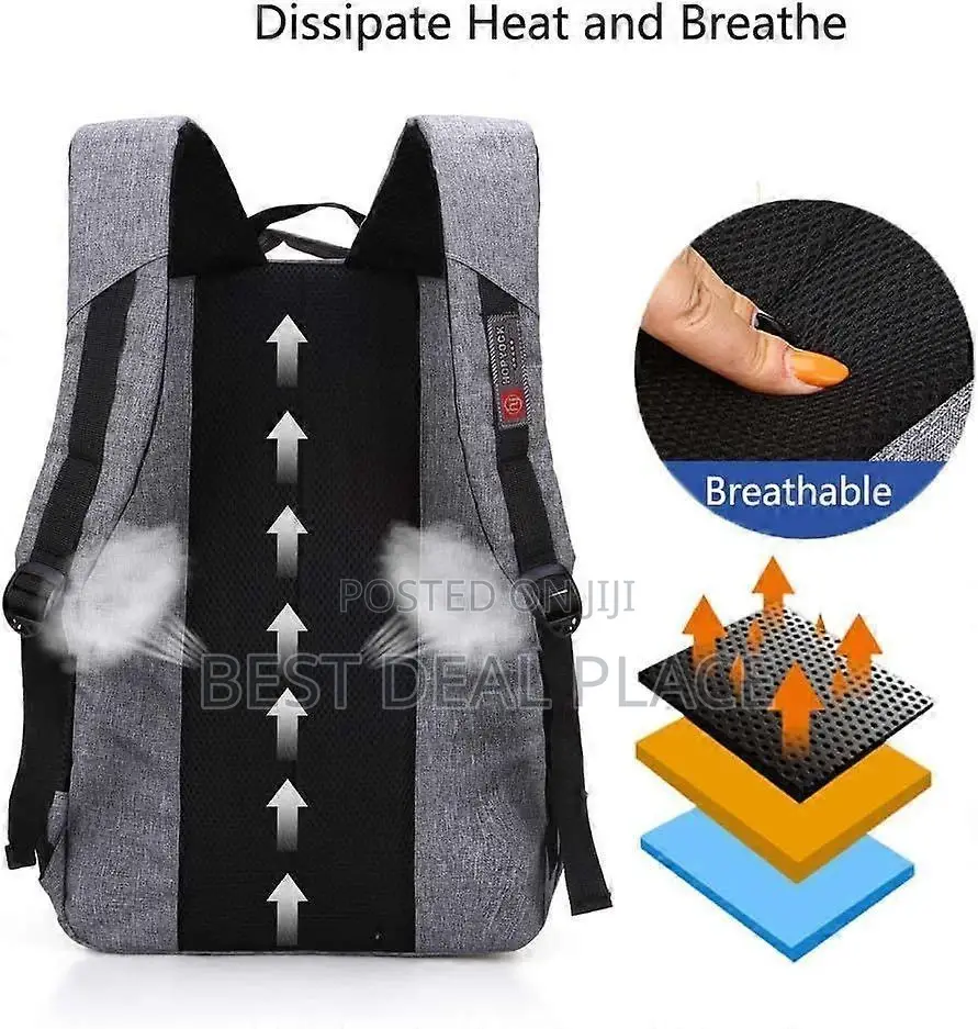 Premium Boys Multi-pocket School Backpack With Night Reflection