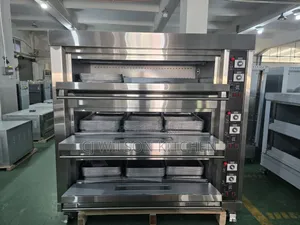9tray Gas Oven Full Stainless
