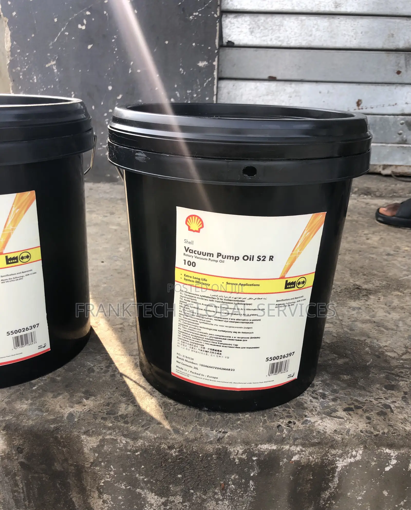 Vacuum Pump Oil S2 R 100