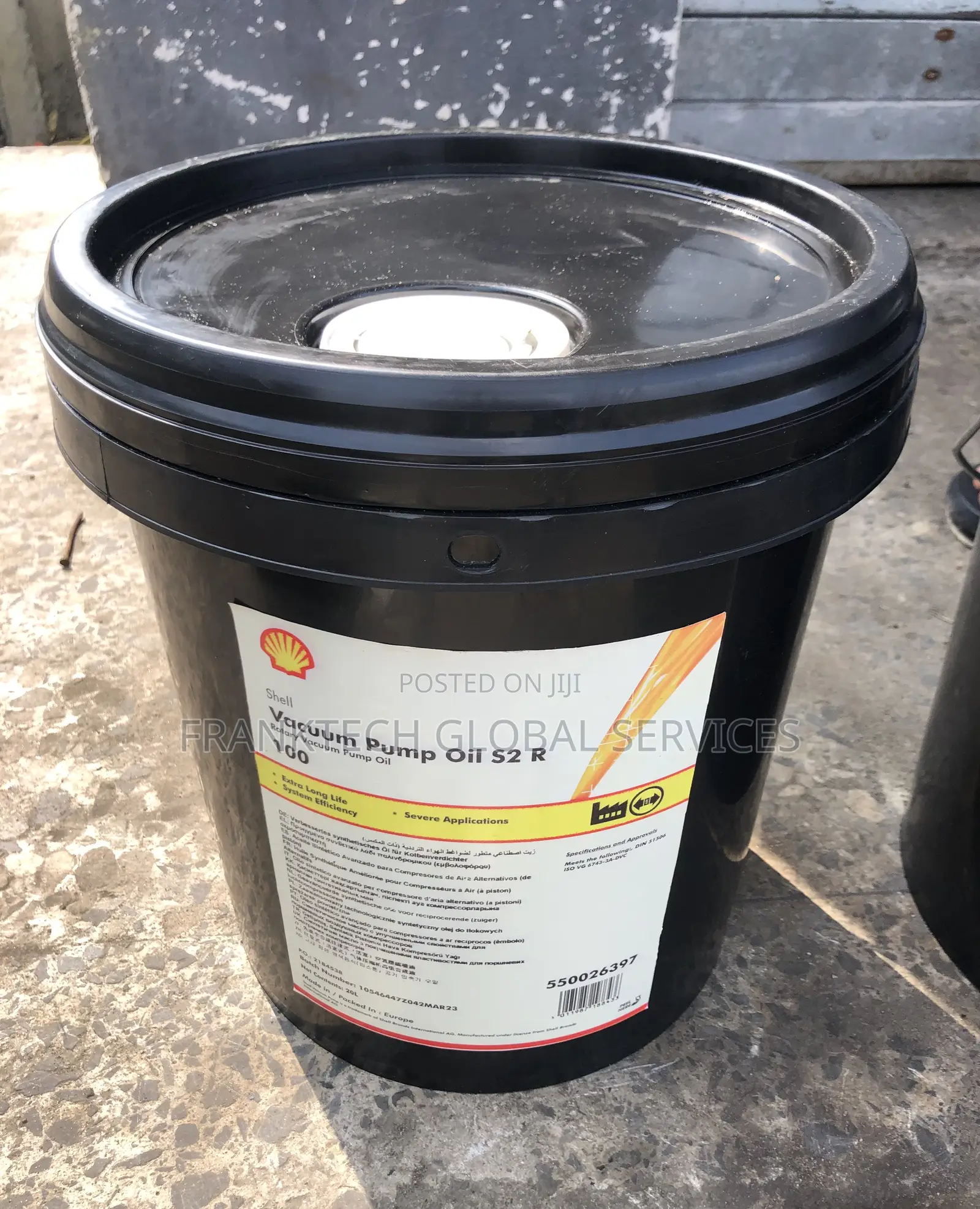 Vacuum Pump Oil S2 R 100
