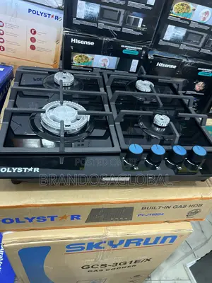 Polystar 4 Burner Built-in Gas Hob (All Gas)