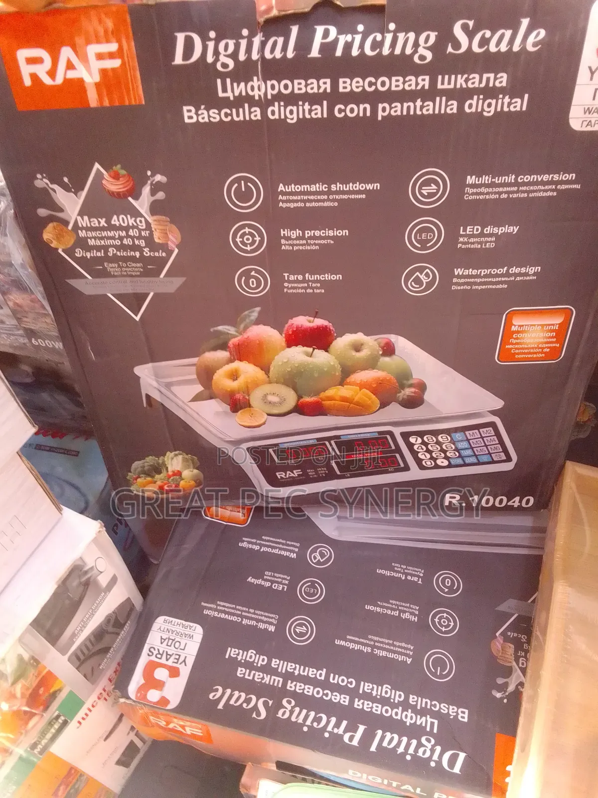 Digital Pricing Scale