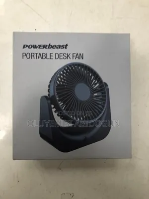 Rechargeable Table Fan