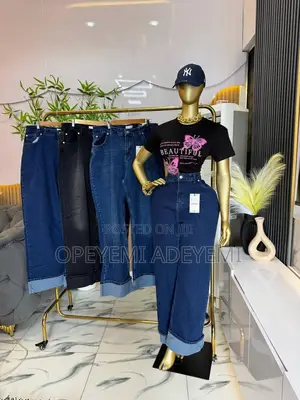 Denim Palazo Jeans