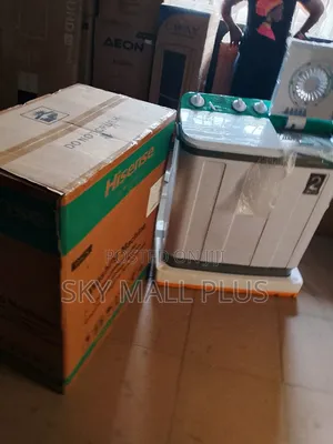 Hisense 7.5kg Twin Tub – Powerful Motor, Low Noise Operation