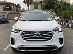 Hyundai Santa Fe Limited Ultimate AWD 2017 White