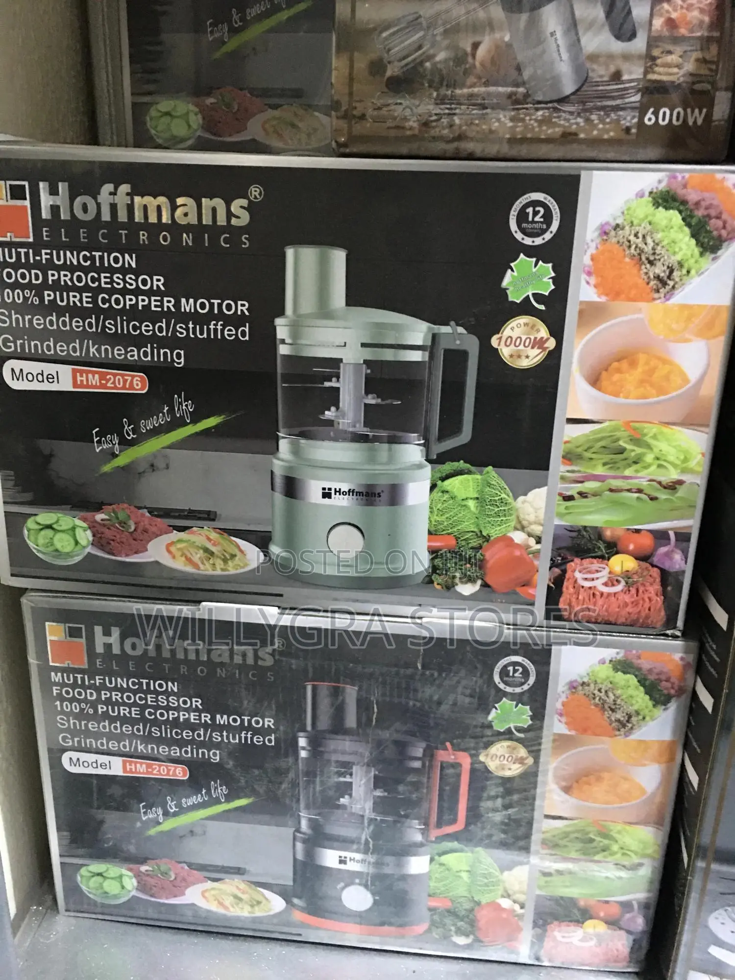 Hoffmans 10 in 1 Multifunctional Food Processor