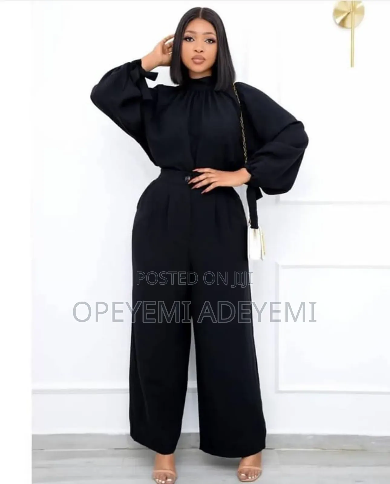 Black Turkey Two Piece Set