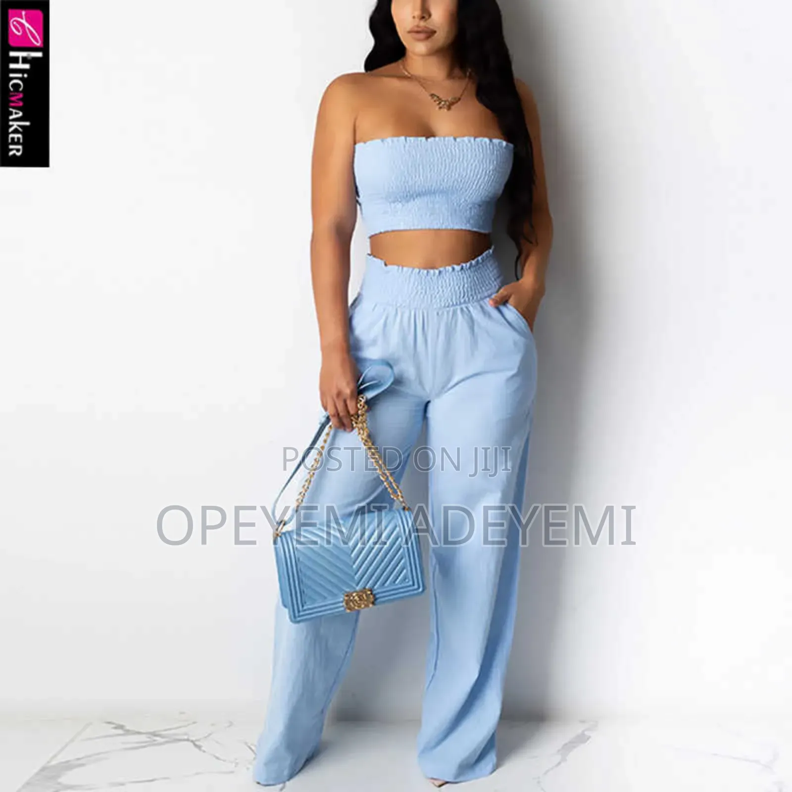 Tube Elastic Two Piece Set