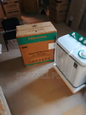 Hisense 7kg Washer Wsqb753 Powerful Spin and Fast Drying