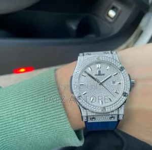 Hublot Automatic Leather Wristwatch