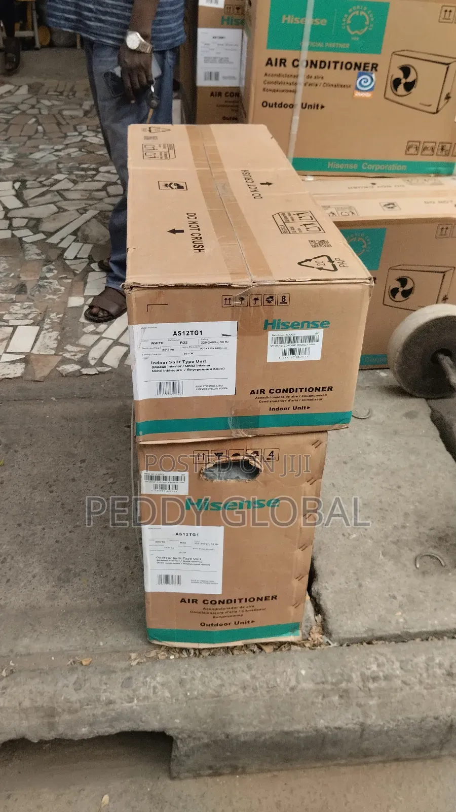 Brand New Hisense Split Ac 1.5 Hp Normal|Copper Condenser