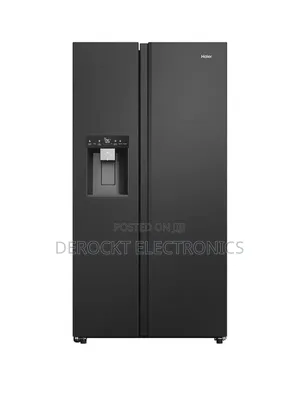 Haier 2025 Model Side by Side Frost Free Fridge Freezer With Dispenser